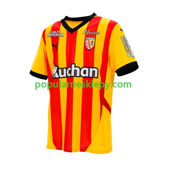 Koszulka Krótka Męska RC Lens Pierwszy strój 2024-2025