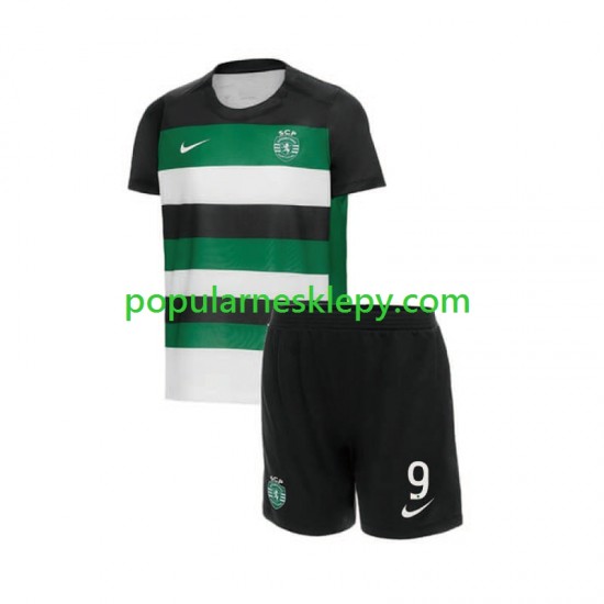 Koszulka Krótka dla Dzieci Sporting CP Pierwszy strój Gyokeres 9 2024-2025