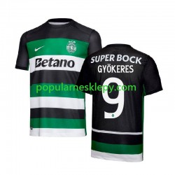 Koszulka Krótka Męska Sporting CP Pierwszy strój Gyokeres 9 2024-2025