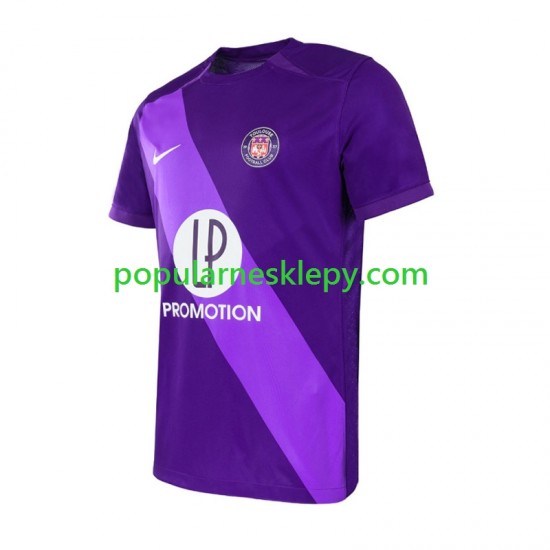 Koszulka Krótka Męska Toulouse FC Pierwszy strój 2024-2025