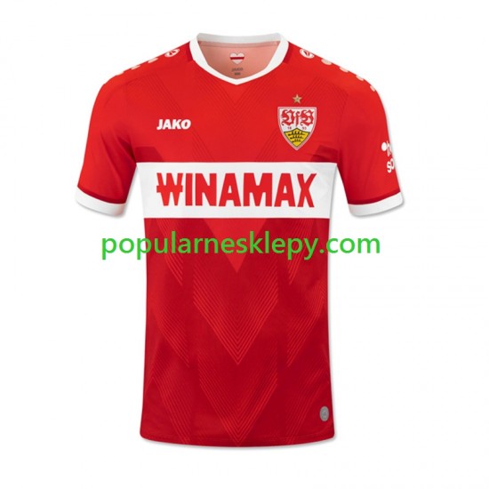 Koszulka Krótka Męska VfB Stuttgart Drugi strój 2024-2025