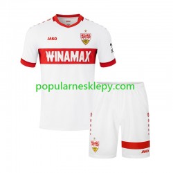 Koszulka Krótka dla Dzieci VfB Stuttgart Pierwszy strój 2024-2025