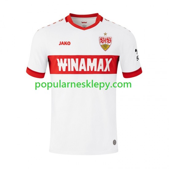 Koszulka Krótka Męska VfB Stuttgart Pierwszy strój 2024-2025