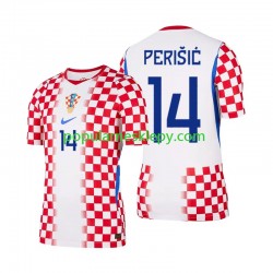Koszulka Krótka Męska Reprezentacji Chorwacji Pierwszy strój Ivan Perisic 14 World Cup 2026