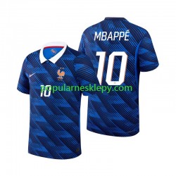 Koszulka Krótka Męska Reprezentacji Francji Pierwszy strój Kylian Mbappe 10 World Cup 2026