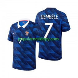 Koszulka Krótka Męska Reprezentacji Francji Pierwszy strój Ousmane Dembele 7 World Cup 2026
