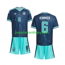 Koszulka Krótka dla Dzieci Reprezentacji Niemiec Drugi strój Joshua Kimmich 6 World Cup 2026