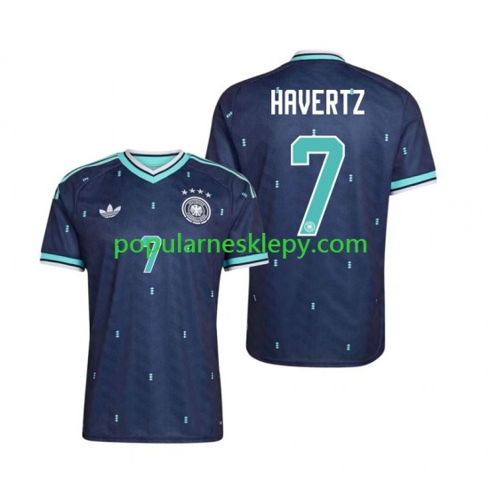 Koszulka Krótka Męska Reprezentacji Niemiec Drugi strój Kai Havertz 7 World Cup 2026 Koszulka Krótka Męska Reprezentacji Niemiec Drugi strój Kai Havertz 7 World Cup 2026