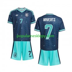 Koszulka Krótka dla Dzieci Reprezentacji Niemiec Drugi strój Kai Havertz 7 World Cup 2026