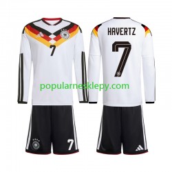 Koszulka Długi dla Dzieci Reprezentacji Niemiec Pierwszy strój Kai Havertz 7 World Cup 2026