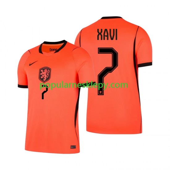 Koszulka Krótka Męska Reprezentacji Holandii Pierwszy strój Xavi Simons 7 World Cup 2026 Koszulka Krótka Męska Reprezentacji Holandii Pierwszy strój Xavi Simons 7 World Cup 2026