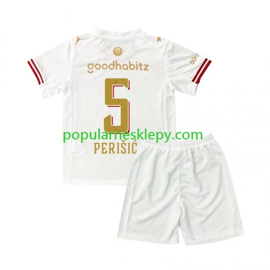 Koszulka Krótka dla Dzieci PSV Eindhoven Czwarty strój Ivan Perisic 5 Efteling 2025-2026 Koszulka Krótka dla Dzieci PSV Eindhoven Czwarty strój Ivan Perisic 5 Efteling 2025-2026