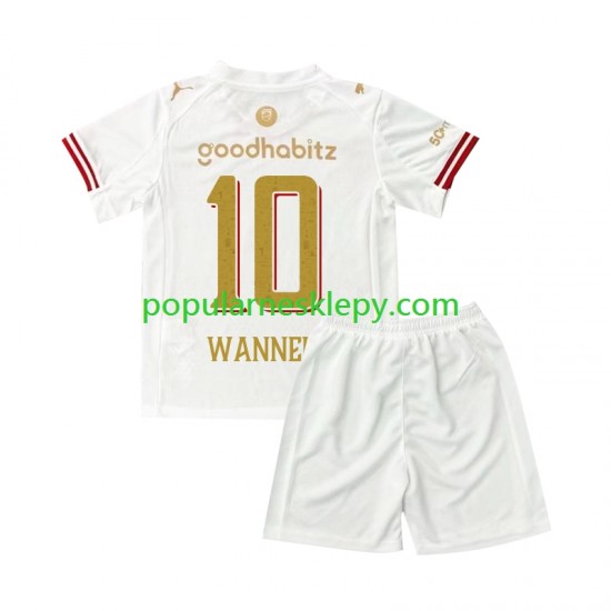 Koszulka Krótka dla Dzieci PSV Eindhoven Czwarty strój Paul Wanner 10 Efteling 2025-2026 Koszulka Krótka dla Dzieci PSV Eindhoven Czwarty strój Paul Wanner 10 Efteling 2025-2026