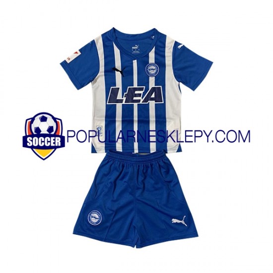 Koszulka Krótka dla Dzieci Pierwszy strój Deportivo Alaves 2023-2024