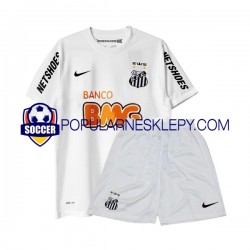 Koszulka Krótka dla Dzieci Pierwszy strój Santos Retro 2011-2012