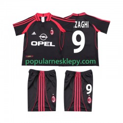 Koszulka Krótka dla Dzieci AC Milan Trzeci strój INZAGHI 9 Retro 2000 2001