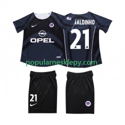 Koszulka Krótka dla Dzieci AC Milan Trzeci strój RONALDINHO 10 Retro 2002 2003