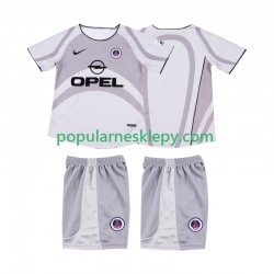 Koszulka Krótka dla Dzieci AC Milan Drugi strój Retro 2001 2002