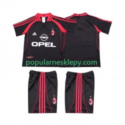 Koszulka Krótka dla Dzieci AC Milan Trzeci strój Retro 2000 2001