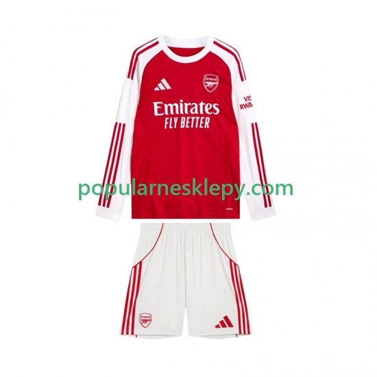 Koszulka Długi dla Dzieci Arsenal Pierwszy strój 2025-2026