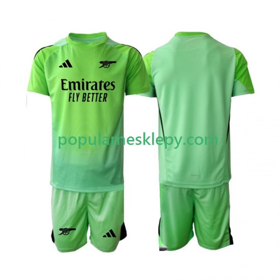 Koszulka Krótka dla Dzieci Bramkarz Arsenal Drugi strój 2025-2026