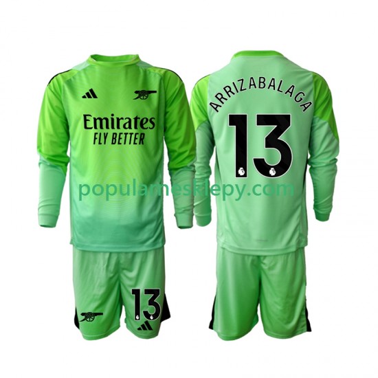 Koszulka Długi dla Dzieci Bramkarz Arsenal Drugi strój Kepa Arrizabalaga 13 2025-2026 Koszulka Długi dla Dzieci Bramkarz Arsenal Drugi strój Kepa Arrizabalaga 13 2025-2026