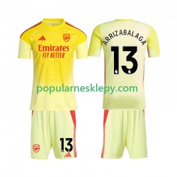 Koszulka Krótka dla Dzieci Bramkarz Arsenal Pierwszy strój Kepa Arrizabalaga 13 2025-2026