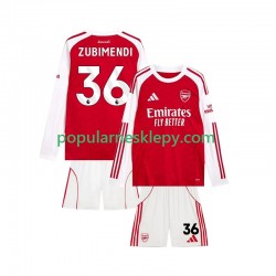 Koszulka Krótka dla Dzieci Arsenal Pierwszy strój Martin Zubimendi 36 2025-2026