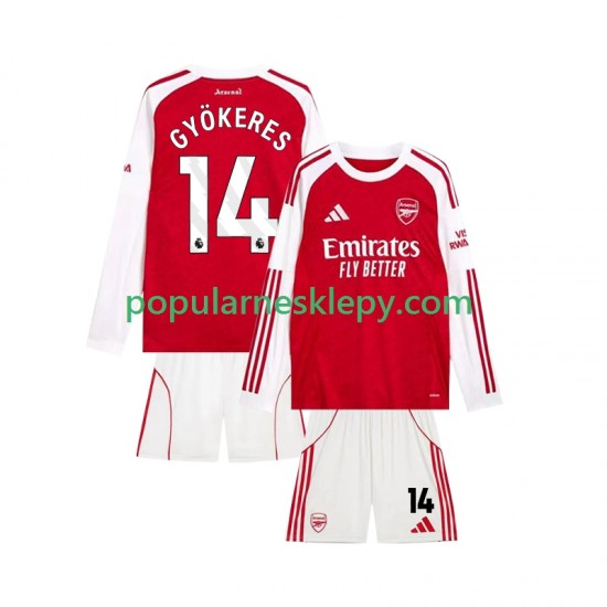 Koszulka Długi dla Dzieci Arsenal Pierwszy strój Viktor Gyokeres 14 2025-2026