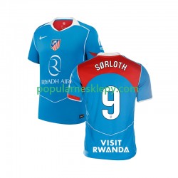 Koszulka Krótka Męska Atlético Madryt Trzeci strój Alexander Sorloth 9 2025-2026