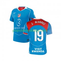 Koszulka Krótka Męska Atlético Madryt Trzeci strój Julian Alvarez 19 2025-2026
