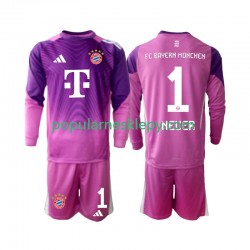 Koszulka Długi dla Dzieci Bramkarz Bayern Monachium Czwarty strój Manuel Neuer 1 2025-2026
