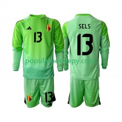Koszulka Długi dla Dzieci Bramkarz Reprezentacji Belgii Pierwszy strój Matz Sels 13 2025