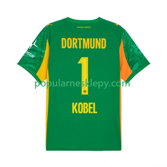 Koszulka Krótka Męska Bramkarz Borussia Dortmund Pierwszy strój Gregor Kobel 1 2025-2026 Koszulka Krótka Męska Bramkarz Borussia Dortmund Pierwszy strój Gregor Kobel 1 2025-2026