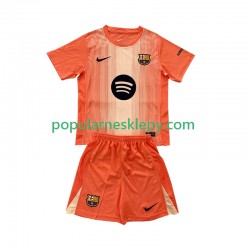Koszulka Krótka dla Dzieci Bramkarz FC Barcelona Czwarty strój 2025-2026