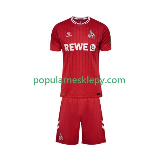 Koszulka Krótka dla Dzieci FC Köln Drugi strój 2025-2026