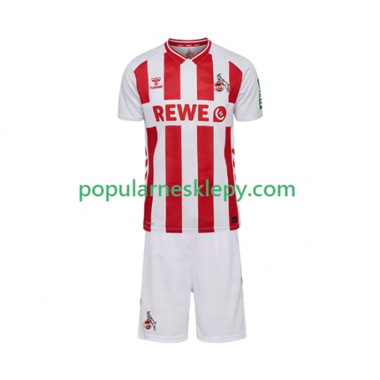 Koszulka Krótka dla Dzieci FC Köln Pierwszy strój 2025-2026
