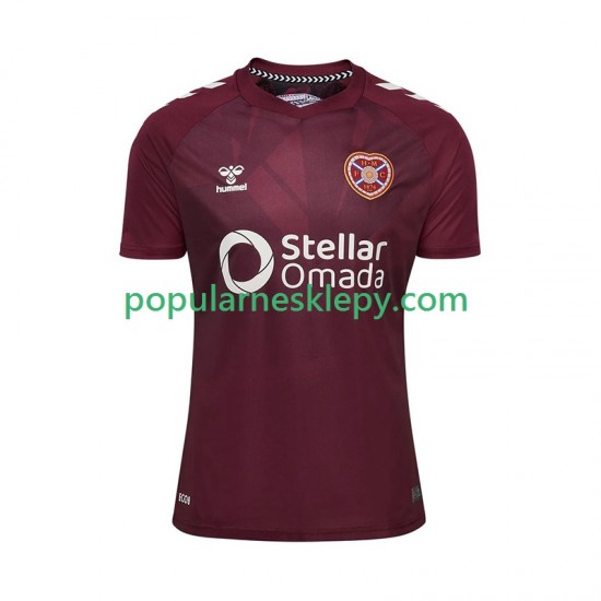 Koszulka Krótka Męska Pierwszy strój Hearts 2025-2026