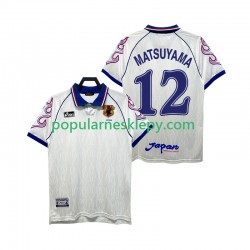 Koszulka Krótka Męska Reprezentacji Japonii Drugi strój MATSUYAMA 12 Retro 1998
