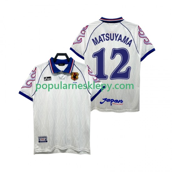 Koszulka Krótka Męska Reprezentacji Japonii Drugi strój MATSUYAMA 12 Retro 1998