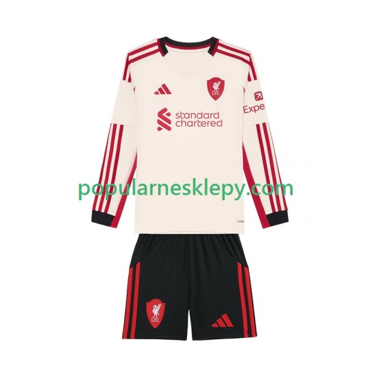 Koszulka Długi dla Dzieci Liverpool Drugi strój 2025-2026