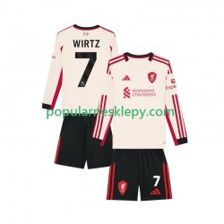 Koszulka Długi dla Dzieci Liverpool Drugi strój Florian Wirtz 7 2025-2026