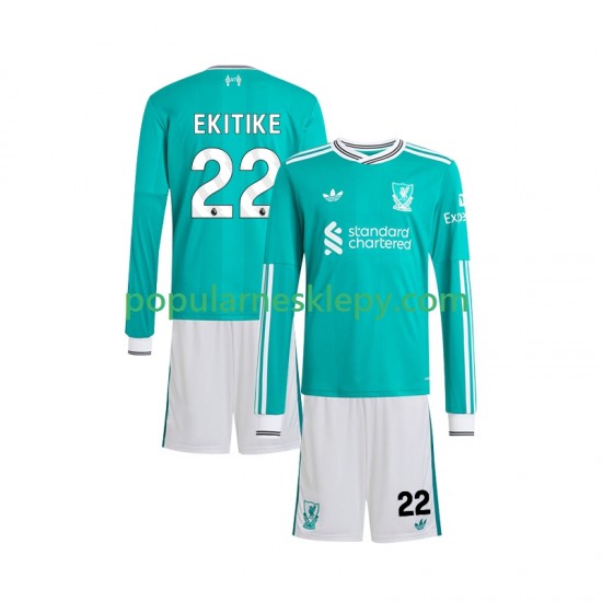 Koszulka Długi dla Dzieci Liverpool Trzeci strój Hugo Ekitike 22 2025-2026