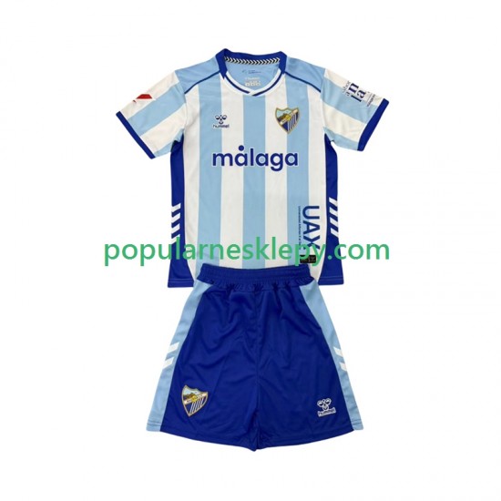Koszulka Krótka dla Dzieci Málaga CF Pierwszy strój 2025-2026