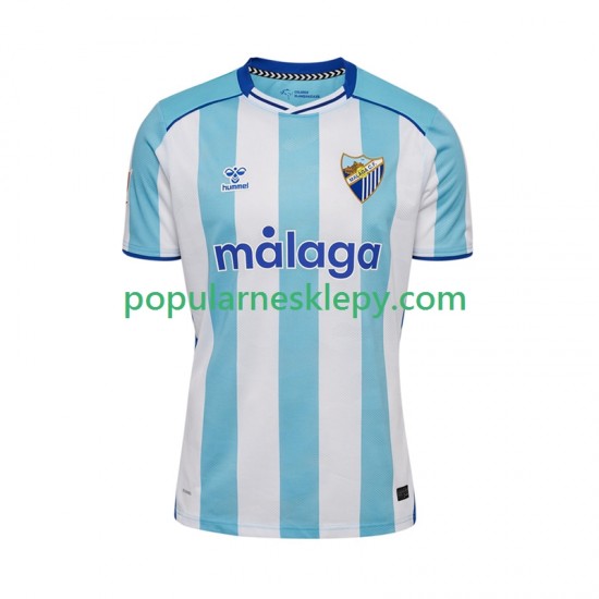 Koszulka Krótka Męska Málaga CF Pierwszy strój 2025-2026