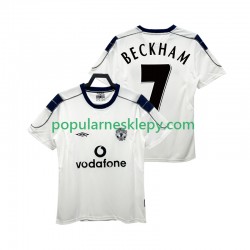 Koszulka Krótka Męska Manchester United Drugi strój BECKHAM 7 Retro 2000 2001