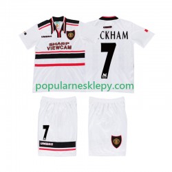 Koszulka Krótka dla Dzieci Manchester United Drugi strój BECKHAM 7 Retro 1998
