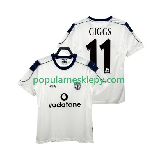Koszulka Krótka Męska Manchester United Drugi strój GIGGS 11 Retro 2000 2001