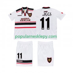Koszulka Krótka dla Dzieci Manchester United Drugi strój GIGGS 11 Retro 1998