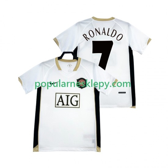 Koszulka Krótka Męska Manchester United Drugi strój RONALDO 7 Retro 2006-2007